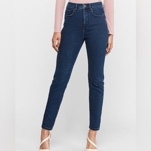 Express Slim Ankle Super High Rise Jeans Size 00R NWT
